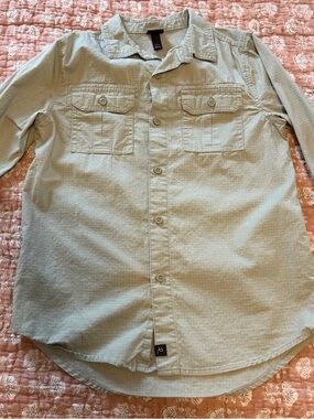 Light Sage Button-Up Shirt
